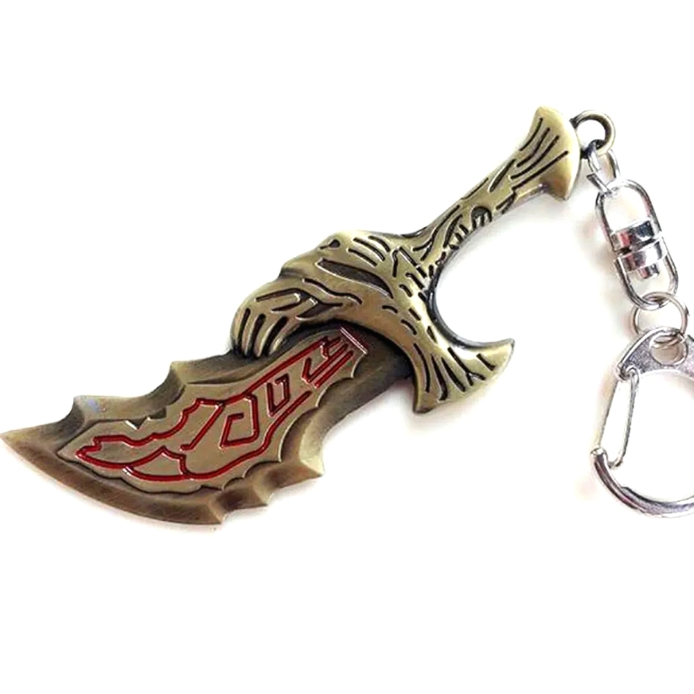 God of War Blades of Chaos Keychain